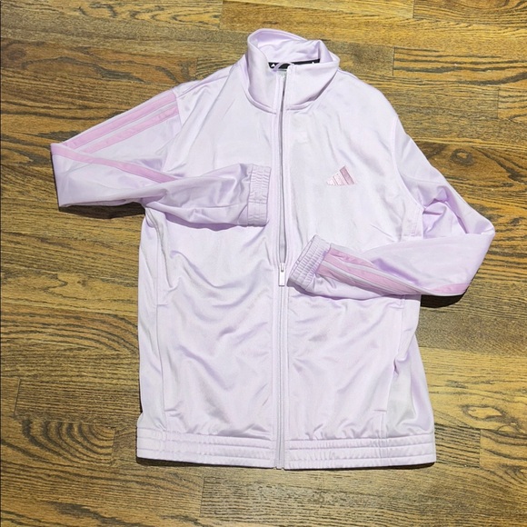 Adidas Light Purple Track Jacket - Picture 4 of 5